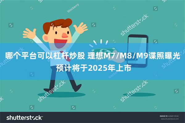 哪个平台可以杠杆炒股 理想M7/M8/M9谍照曝光 预计将于2025年上市