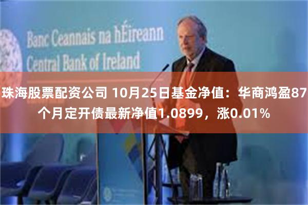 珠海股票配资公司 10月25日基金净值：华商鸿盈87个月定开债最新净值1.0899，涨0.01%