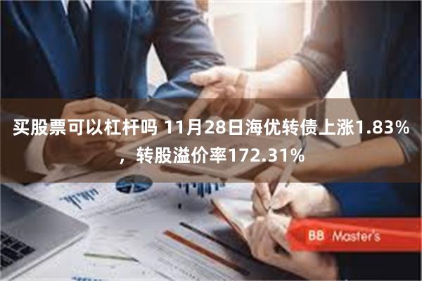 买股票可以杠杆吗 11月28日海优转债上涨1.83%，转股溢价率172.31%