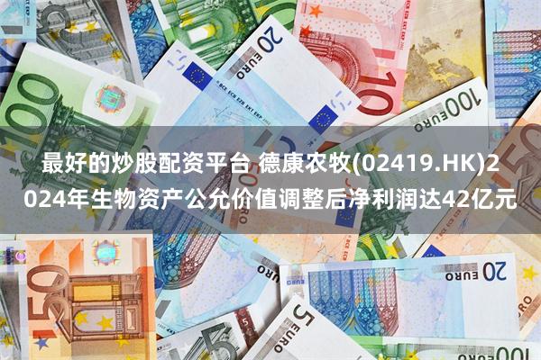 最好的炒股配资平台 德康农牧(02419.HK)2024年生