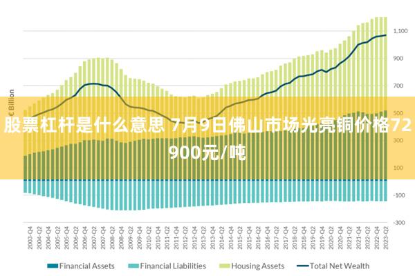 股票杠杆是什么意思 7月9日佛山市场光亮铜价格72900元/